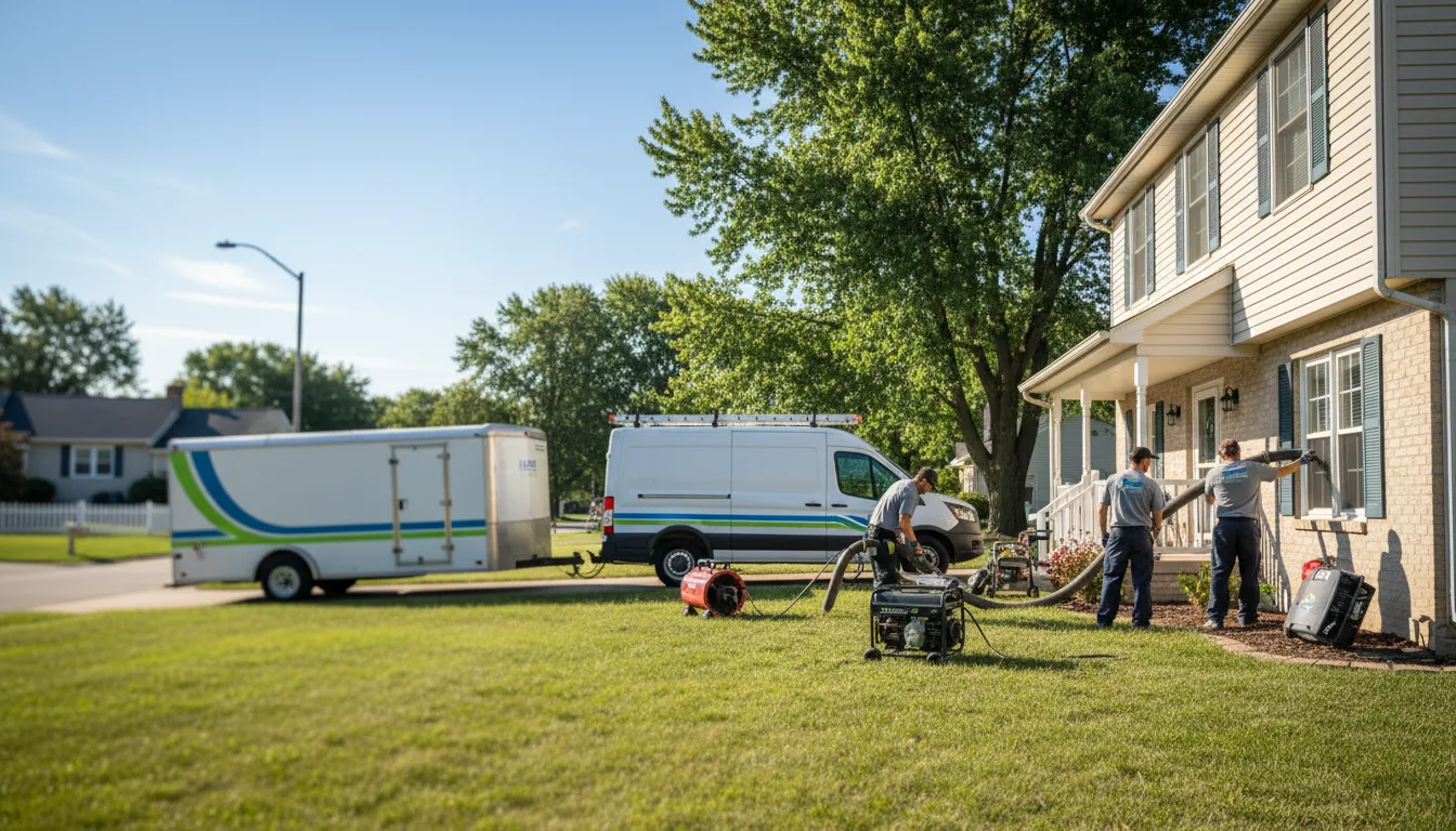 Flooded Basement Restoration And Cleanup With Repair in Dassel, MN near me